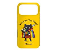 Twas the Tap Water M'Lord Funny Cat Knight Case for iPhone 17 Pro Max