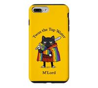 Twas the Tap Water M'Lord Funny Cat Knight Case for iPhone 7 Plus/8 Plus