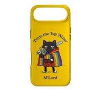 Twas the Tap Water M'Lord Funny Cat Knight Case for iPhone Air