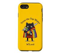 Twas the Tap Water M'Lord Funny Cat Knight Case for iPhone SE (2020) / 7/8