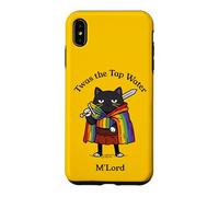 Twas the Tap Water M'Lord Funny Cat Knight Case for iPhone XS Max