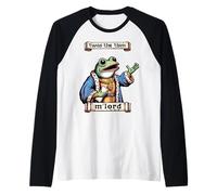 TWAS The Tism M Lord Frog Raglan Baseball Tee