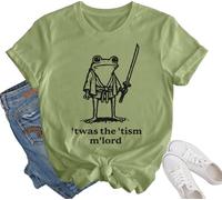 TWAS The Tism M Lord Shirt T'was The 'Tism M'lord T-Shirt Funny Frog Tees Green