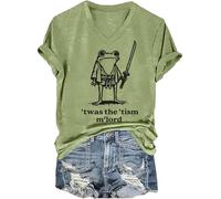 TWAS The Tism M Lord Shirt V-Neck T'was The 'Tism M'lord T-Shirt Funny Frog Tees