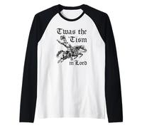 TWAS The Tism M'Lord Autistic Knight Raglan Baseball Tee