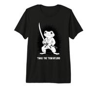 'TWAS The 'Tism M'Lord Cool Fighter Karate Frog Premium T-Shirt