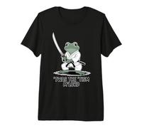 'TWAS The 'Tism M'Lord Cool Fighter Karate Frog Premium T-Shirt