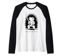 'TWAS The 'Tism M'Lord Cool Fighter Karate Frog Raglan Baseball Tee