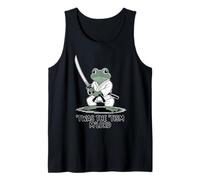 'TWAS The 'Tism M'Lord Cool Fighter Karate Frog Tank Top