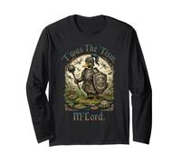 T'was The Tism M'lord Duck Knight Medieval Long Sleeve T-Shirt