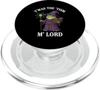 Twas The Tism M'Lord Frog Fantasy Wizard Whimsical Whimsical PopSockets PopGrip for MagSafe
