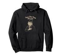 Twas The Tism M'Lord Frog Funny Autistic Meme For Autism Day Pullover Hoodie