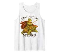 'TWAS The 'Tism M'Lord Frog King Riding Turtle Vintage Tank Top