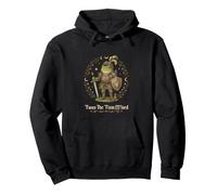 T'was The Tism M'lord Frog Knight Mushroom Pullover Hoodie