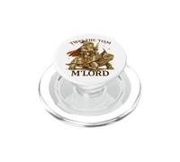 'Twas The 'Tism M'Lord Frog Knight Riding Armored Turtle PopSockets PopGrip for MagSafe