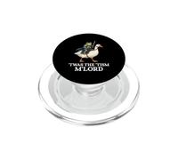 'TWAS The 'Tism M'Lord Frog Riding Goose Medieval Knight PopSockets PopGrip for MagSafe
