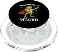Twas The Tism M'Lord Frog Vintage Medieval Knight Fantasy PopSockets PopGrip for MagSafe