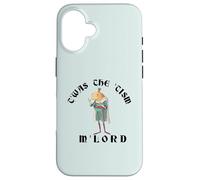 T'WAS THE 'TISM M'LORD! Funny Frog King Autism Slang Meme Case for iPhone 16