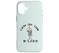 T'WAS THE 'TISM M'LORD! Funny Frog King Autism Slang Meme Case for iPhone 16 Plus