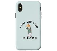 T'WAS THE 'TISM M'LORD! Funny Frog King Autism Slang Meme Case for iPhone X/XS