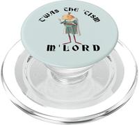 T'WAS THE 'TISM M'LORD! Funny Frog King Autism Slang Meme PopSockets PopGrip for MagSafe