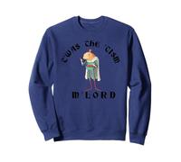 T'WAS THE 'TISM M'LORD! Funny Frog King Autism Slang Meme Sweatshirt