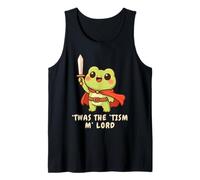TWAS The 'Tism M'Lord Kawaii Frog Knight Autism Awareness Tank Top