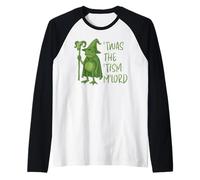 'Twas the 'Tism M'Lord Neurodivergent Frog Raglan Baseball Tee