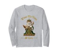 T'was The Tism M'lord Owl King Autism Long Sleeve T-Shirt