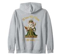 T'was The Tism M'lord Owl King Autism Zip Hoodie
