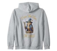T'was The Tism M'lord Owl Wizard Zip Hoodie