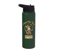 T'was The Tism M'lord Rabbit Jester Stainless Steel Insulated Water Bottle
