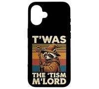 T'was The 'Tism M'lord Raccoon Case for iPhone 16