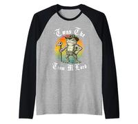 TWAS The tism m'lord Raglan Baseball Tee