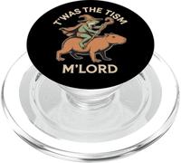 Twas the 'Tism M'Lord Vintage Funny Wizard Frog Capybara PopSockets PopGrip for MagSafe