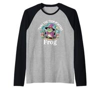 'TWAS The 'Tism M'Lord Wizard Frog Autism Raglan Baseball Tee