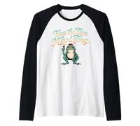'TWAS The 'Tism M'Lord Wizard Frog Autism Raglan Baseball Tee