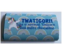 Twat Unicorn, themed Novelty Chocolate Bar gift. For Birthdays, Christmas, Valentines, Easter, Mothers Day & Fathers Day (One Size, Caramel)