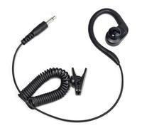 TWAYRDIO 1 Pin 3.5mm Radio Earpiece Replacement for Motorola Kenwood Walkie Talkie Speaker Mic, Listen/Receive Only Police Radio Headset Ear Piece for Law Enforcement