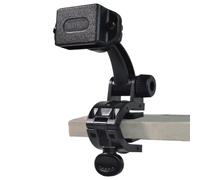 TWAYRDIO Desktop Mount Base for Handheld Radio, Adjustable Angle Holder Mounting Bracket for Motorola Kenwood Midland BaoFeng Retevis Yaesu HT Handhelds Two Way Radios Walkie Talkies
