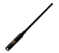 TWAYRDIO Dual Band VHF UHF Ham Radio Antenna 144/430Mhz 2m 70cm BNC Male Telescopic Extendable 28cm (11inch) - 109cm(43inch) Handheld Aerial for Kenwood TK300 TK320 ICOM Uniden 2 Way Radio