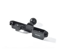 TWAYRDIO Handheld Radio and Mic Holder Bracket, Belt Clip Hanger with 25mm 1" Ball Adapter for Motorola Talkabout Midland BaoFeng Retevis Yaesu HT, Walkie Talkies, Two Way Radios, Speaker Mics