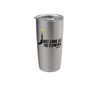 TWD Just Look At The Flowers Stainless Steel Insulated Tumbler