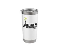 TWD Just Look At The Flowers Stainless Steel Insulated Tumbler