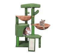 TWDEPART 95cm Cat Tree with Scratching Posts, Multi-Level Climbing Act