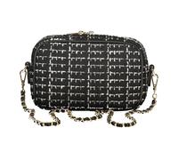 Valentino Tweed Shoulder bag 20 cm black