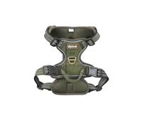 Tweed Dog Harness Reflective Harnesses For Dogs Adjustable Padded No Pull (Heathland, L)