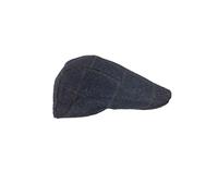 TWEED Wool Flat Cap with Quilted Inner Lining Sizes: M L XL Available in Charcoal, Navy, Olive, Brown Warm Lined FlapCap Hunting Walking Fishing Farm Farmer