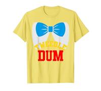 Tweedle Dee Dum funny matching halloween costume for couples T-Shirt