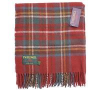 Tweedmill Antique Royal Stewart tartan pure new wool knee rug throw - British made